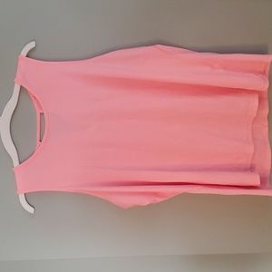 Pink workout tank